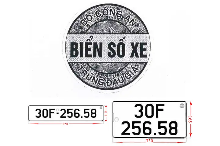 Phoông Biển Xe Đen Ô Tô