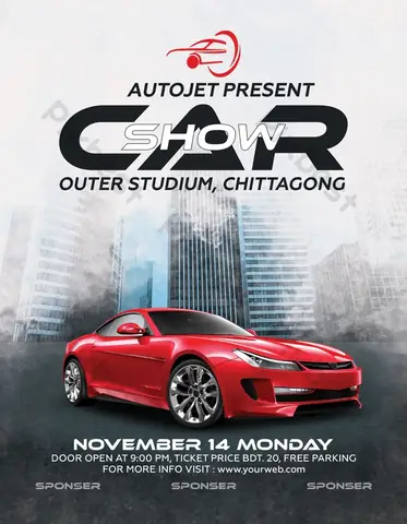 Poster Quảng Cáo Xe Ô Tô