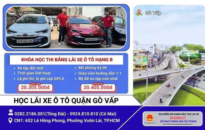 Quận Gò Vấp Đăng Ký Xe Ô Tô Ở Đâu