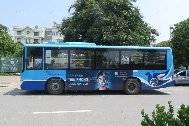 Quảng Cáo Trên Xe Bus Xe Ô Tô