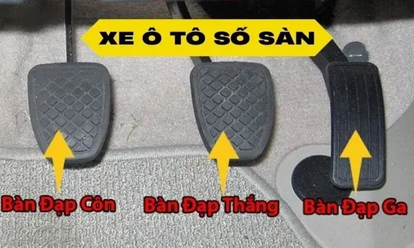 Quy Định Chân Ga Chân Côn Cho Xe Ô Tô