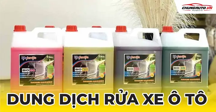 Rửa Xe Ô Tô Bằng Gì Tốt Nhất