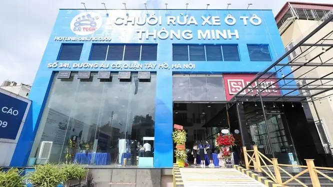 Rửa Xe Ô Tô Tự Động Hà Nội