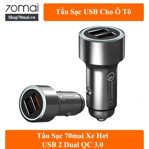Sạc Ô Tô Xe Hơi Xiaomi