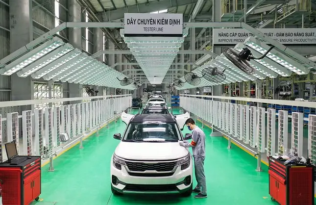 Sản Lượng Sản Xuất Xe Ô Tô