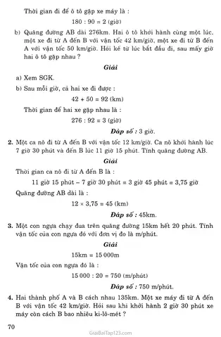 Sau Mấy Giờ Ô Tô Gặp Xe Máy