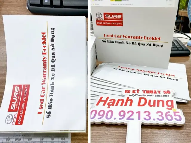 Sổ Bảo Hành Xe Ô Tô