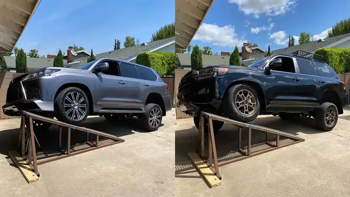 So Sánh Xe Ô Tô Landcruise Vs Lx570
