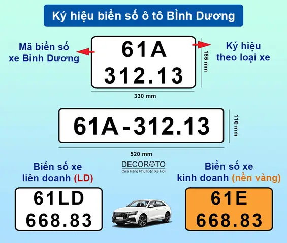 Sô Xe Ô Tô Ơ Bi Nh Dương
