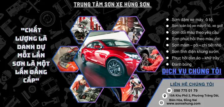 Sơn Xe Ô Tô Backdrop