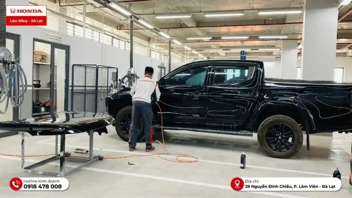Sơn Xe Ô Tô Đà Lạt