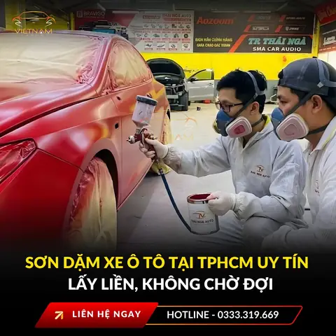 Sơn Xe Ô Tô Lấy Nhanh