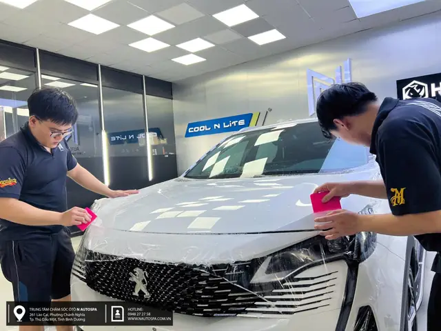 Sơn Xe Ô Tô Tại Bình Dương