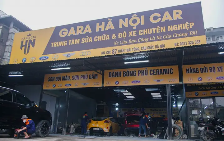 Sơn Xe Ô Tô Uy Tín Ở Hà Nội Otofun