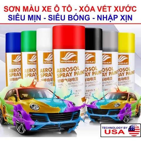 Sơn Xịt Xe Ô Tô
