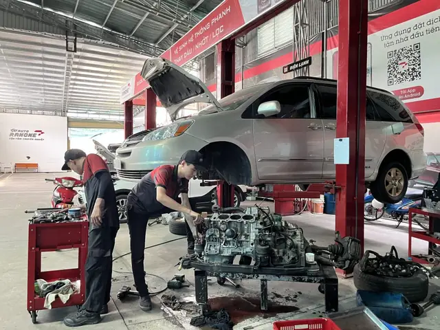 Sửa Xe Ô Tô Công Hạ Máy