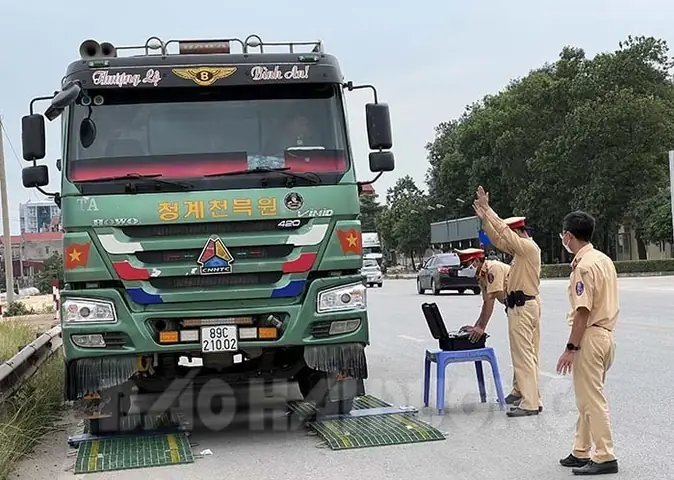 Tai Trong Cho Phep Xe Ô Tô Tải