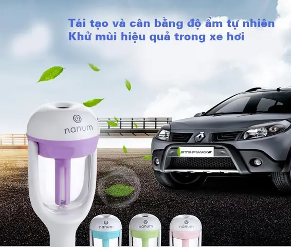 Tạo Độ Ẩm Trên Xe Ô Tô