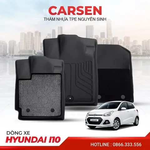 Thảm Nhựa Lót Sàn Xe Ô Tô I10 Se Dan Thảm Nhựa Lót Sàn Xe Ô Tô I10 Se Dan