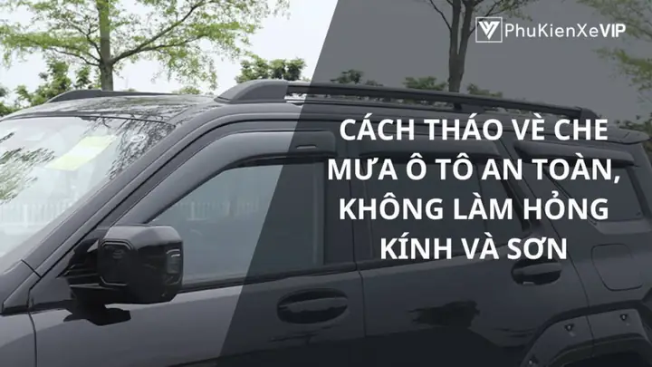 Tháo Kính Xe Ô Tô