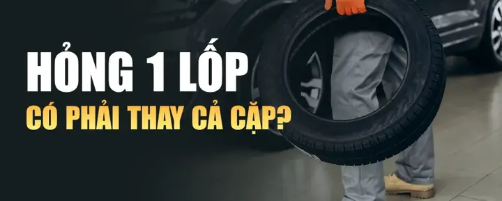 Thay 1 Lốp Xe Ô Tô