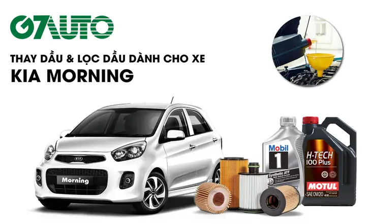 Thay Dầu Xe Ô Tô Kia Morning