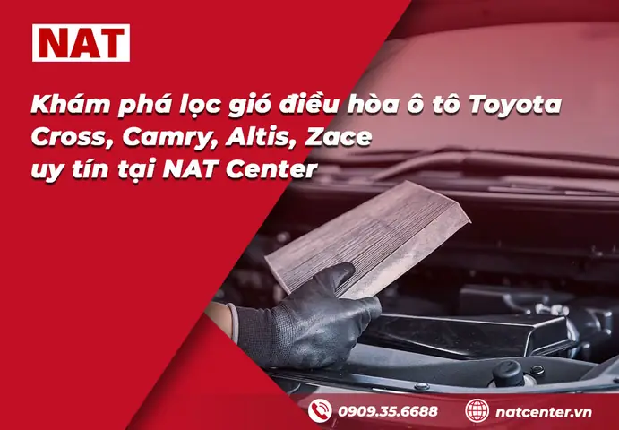 Thay Lọc Gió Điều Hòa Xe Ô Tô Altis 2013