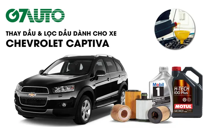 Thay Nhớt Xe Ô Tô Captiva Bao Nhiêu Lit