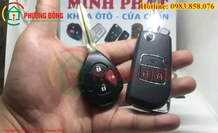 Thay Vỏ Chìa Khóa Xe Ô Tô Quận Ba Đình