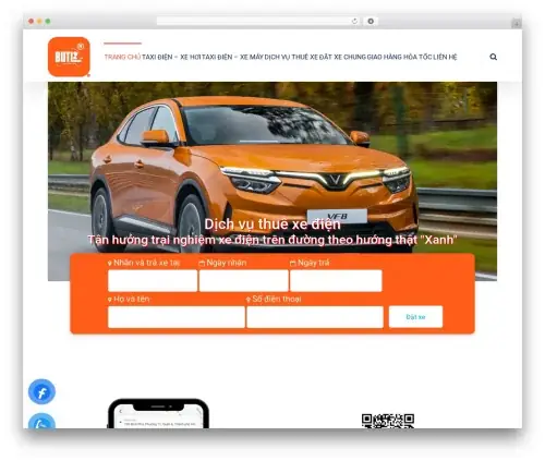 Theme Wordpress Thuê Xe Ô Tô
