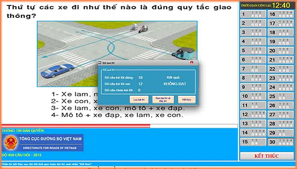 Thi Luật Lái Xe Ô Tô B2