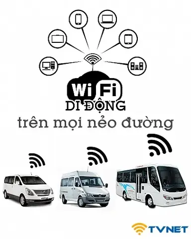 Thiết Bị Wifi Lắp Trên Xe Ô Tô