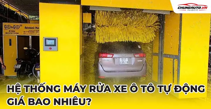 Thiết Kệ Rửa Xe Ô Tô Tự Động