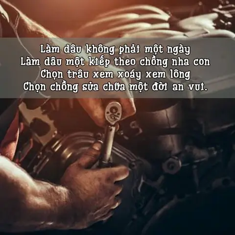 Thơ Về Thợ Sửa Xe Ô Tô