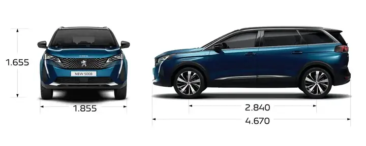 Thông Số Kỹ Thuật Xe Ô Tô Peugeot 5008