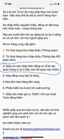 Thủ Tục Cấp Lại Đăng Ký Xe Ô Tô Otofun