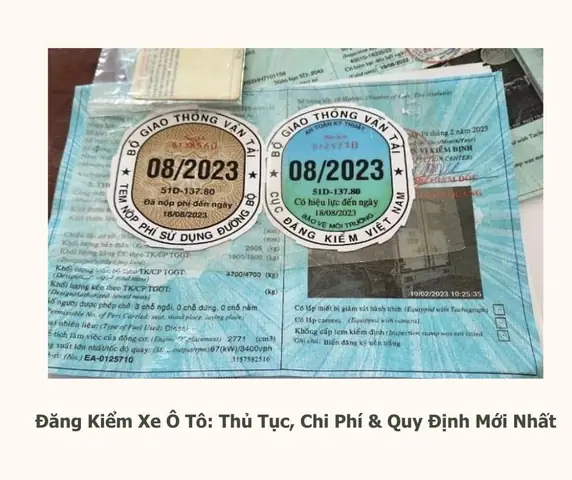 Thủ Tục Đăng Kiểm Xe Ô Tô Vay Ngân Hàng