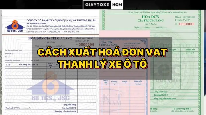 Thủ Tục Thanh Lý Xe Ô Tô Công Ty
