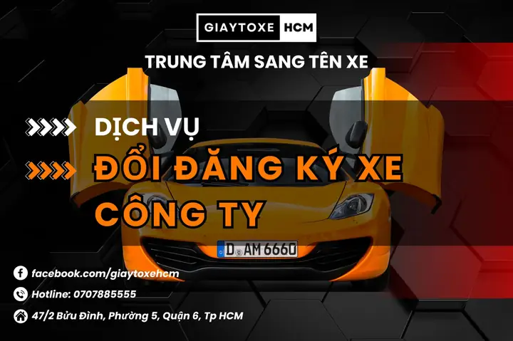 Thủ Tục Thay Đổi Tên Đăng Ký Xe Ô Tô