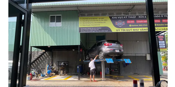 Thuê Bãi Rửa Xe Ô Tô