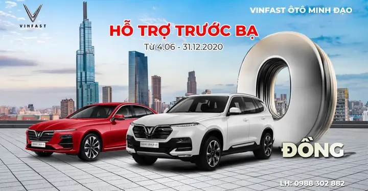 Thuế Trước Bạ Xe Ô Tô Vinfast