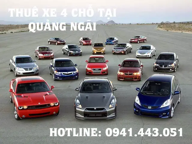 Thuê Xe Ô Tô 07 Chỗ Tại Tỉnh Quảng Ngãi