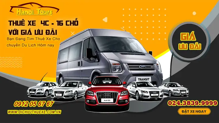 Thuê Xe Ô Tô 16 Chỗ Đi Hạ Long