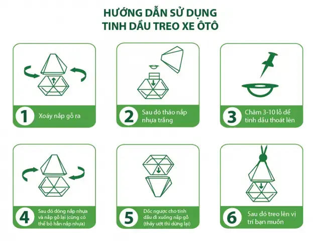 Tinh Dầu Treo Xe Ô Tô Tphcm