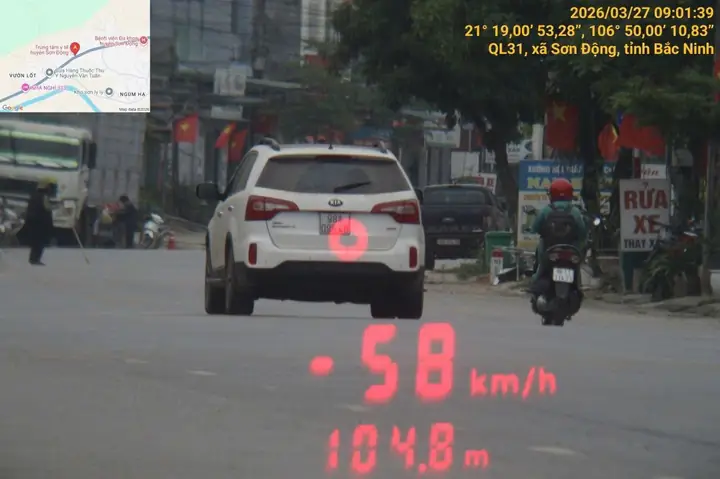 Tra Cứu Xe Ô Tô Vi Phạm Bắc Ninh
