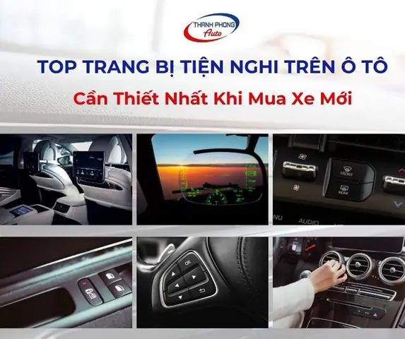 Trang Thiết Bị Trên Xe Ô Tô