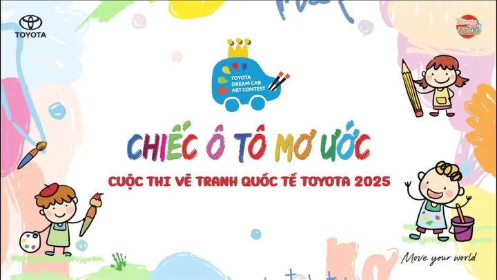 Tranh Tô Màu Xe Ô Tô Mơ Ước Cua Em