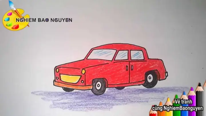 Tranh Ve Về Xe Ô Tô