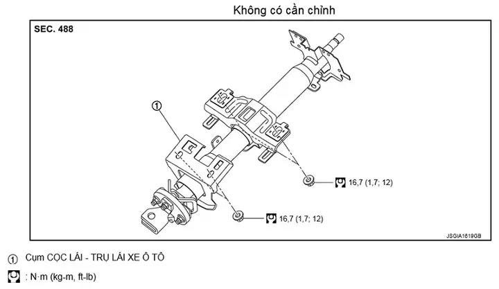 Trụ Lái Xe Ô Tô