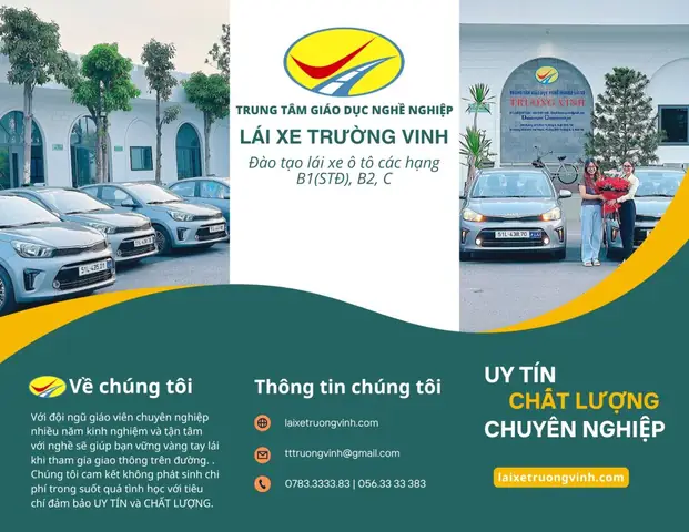 Trung Tâm Đào Tạo Lái Xe Ô Tô Trường Vinh